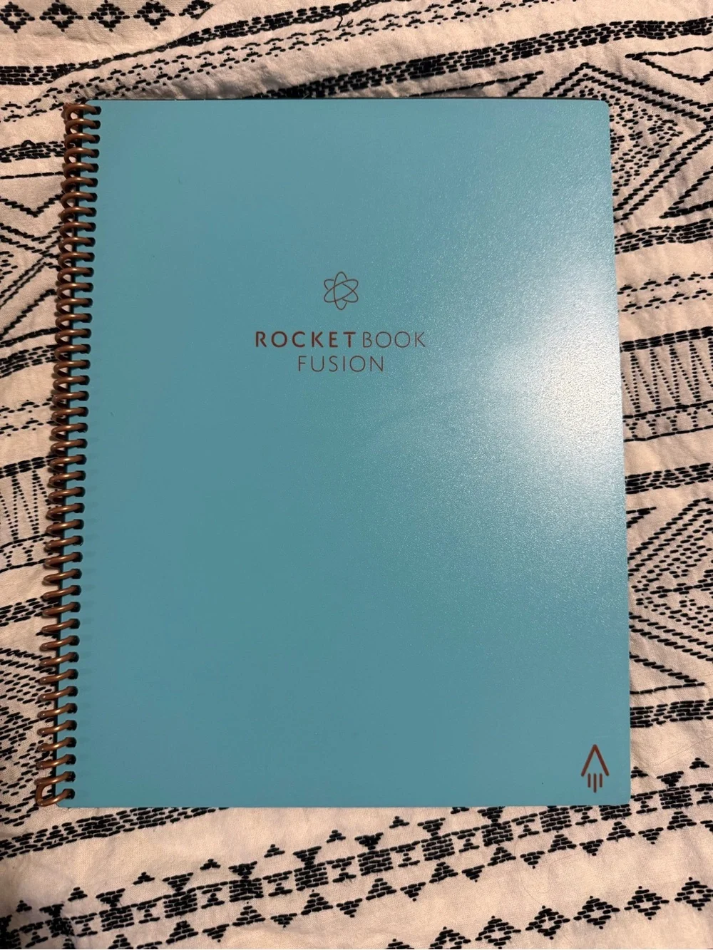 Rocketbook Fusion Reusable Notebook - Light Blue